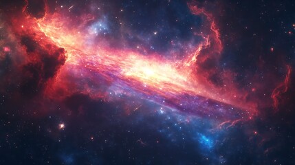 Wall Mural - infinity galaxy space