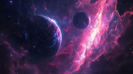 Wall Mural - infinity galaxy space