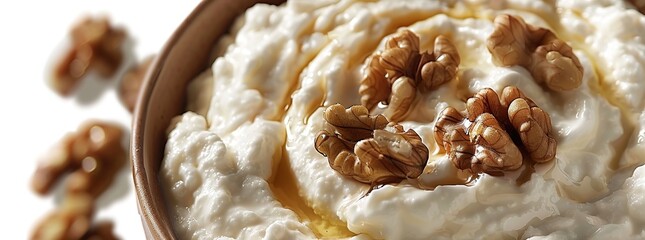 Sticker - Creamy Greek Yogurt With Walnuts and Honey