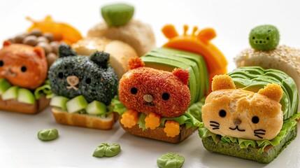 Cute Animal Sandwiches