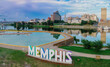 © Zenstratus - The Memphis Sign on Mud Island, and downtown Memphis, Tennessee, United States of America.