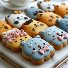 Sticker - Cute Animal Cookies