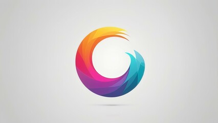 Poster - abstract background with circles