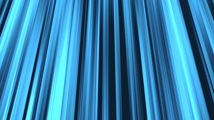 Wall Mural - High-speed movement of blue rays from top to bottom. 4k motion loop stripe background.