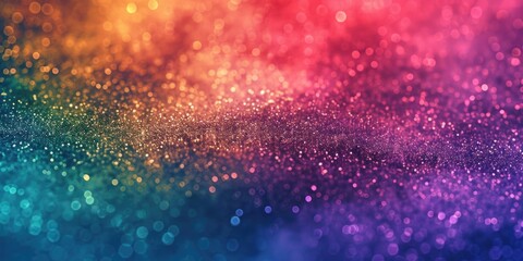 Canvas Print - A colorful background with sparkles, perfect for adding a touch of whimsy to any design