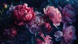 © CreativeBro - Pink Peonies in Light and Dark Hues
