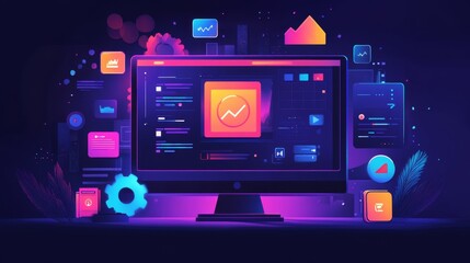 Tech Interface Design.