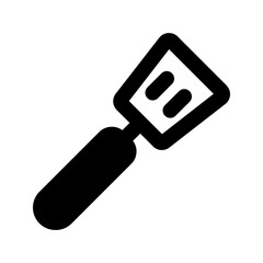 Wall Mural - spatula glyph icon