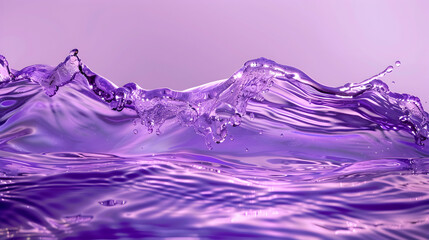 purple water wave background