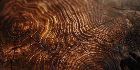 Canvas Print - Texture of Walnut Wood