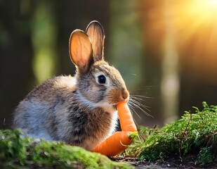 rabbit in the grass