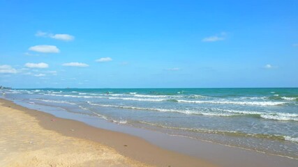 Wall Mural - Mae Phim Beach view in Rayong Province, Eastern Thailand, Asia