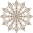 © AI Designer - abstract floral background