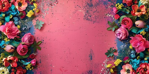 Canvas Print - colorful background