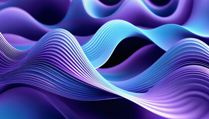 blue and purple digital waves background