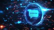 © Nutthanon - Digital Chat Bubble Icon  Abstract Futuristic Technology Background