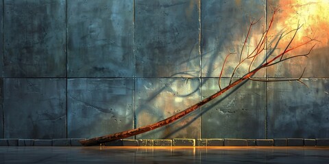 Wall Mural - old bridge over the river