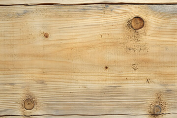 Wall Mural - Wood texture light tan background. Wooden surface with visible grains	