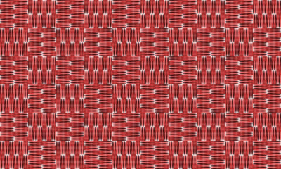 Wall Mural - Red parquet background, strip in parquet pattern seamless repeat style design for fabric printing or wallpaper or background, chessboard, square checkerboard red parquet background, strip in parquet