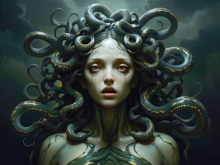 Portrait of Medusa