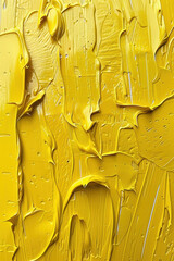 Sticker - Yellow Tone Brush Stroke Background