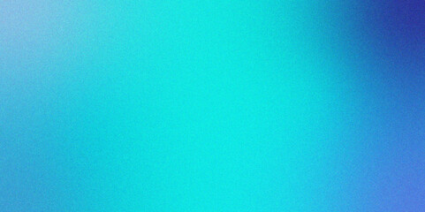 Aufkleber - Abstract Gradient Texture for Modern Design. Gradient Background in Blue and Turquoise Hues. Ombre Blue noise with grainy luxury blue gradient foil shimmer background.