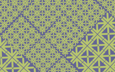 Wall Mural - seamless geometric pattern with shapes on purple background