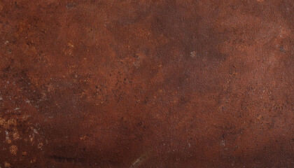 Empty brown rusty stone or metal surface texture. Long banner format.