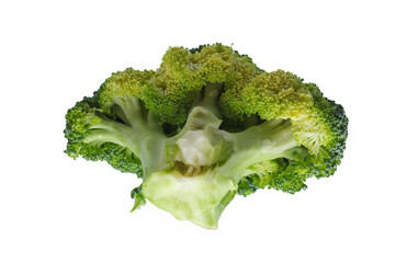 Wall Mural - Broccoli isolated on white background