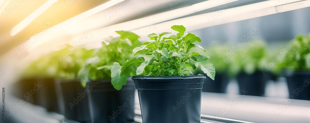 High-tech assembly of vertical farming modules in a sustainable ...