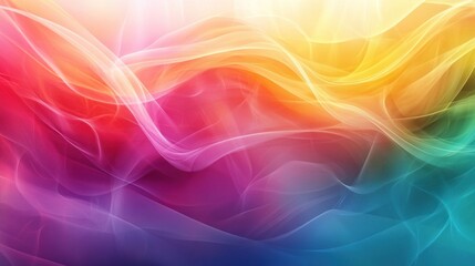 Poster - Abstract Colorful Swirls Background