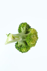 Wall Mural - Broccoli isolated on white background