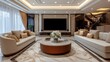 © azkiyanaila taleta - Luxurious Living Room Interior Design