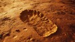 © gacor - Footprint on Mars