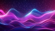 © NATTAWUT - Abstract neon waveforms with a glowing effect in a tech-inspired design