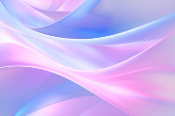 Poster - Abstract colorful gradient waves  png overlay effect, transparent background