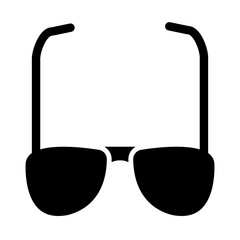 Canvas Print - Sunglasses glyph icon