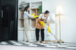 © NINENII - Online cleaning service, home office cleaning service clean, Professional Housekeeping.