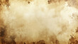 © ChubbyCat - Vintage Paper,  Aged beige paper background featuring grunge texture with brown tones and coffee paint spots, perfect for artistic or nostalgic projects