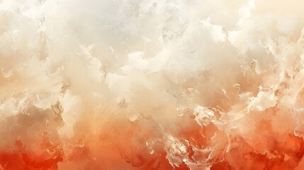 Poster - create a background should be artistic with a w. A stunning abstract background blending warm tones of orange and cream, perfect for various creative 