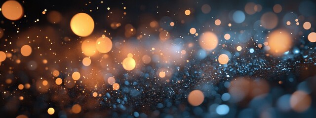 Wall Mural - 3d rendering of a bokeh blur background