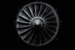 © yuliachupina - Close-up of a jet engine fan