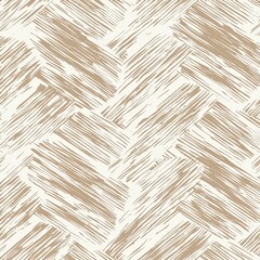 Sticker - Beige woven pattern background