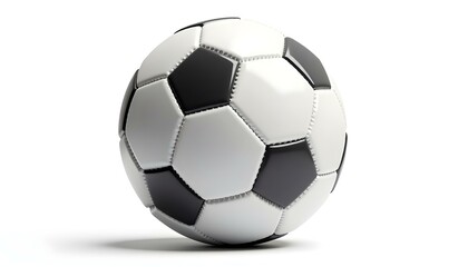 Soccer ball, Football, isolated on white background, clipping path, full depth of field, football on insolate, soccer ball on white background, sports concept, sports background 