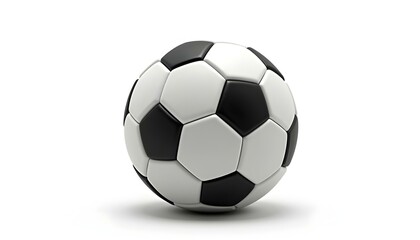 Soccer ball, Football, isolated on white background, clipping path, full depth of field, football on insolate, soccer ball on white background, sports concept, sports background 