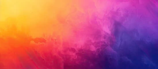 Poster - Vibrant abstract gradient background with copy space image