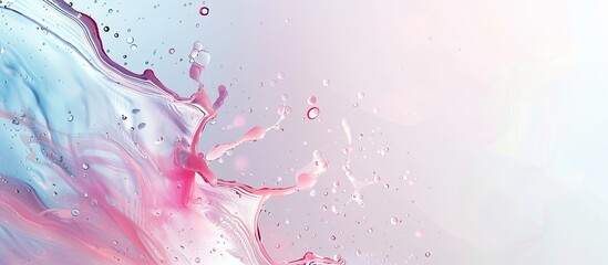 Aufkleber - Modern Mash gradient Blur Background with white hue and ample copy space image