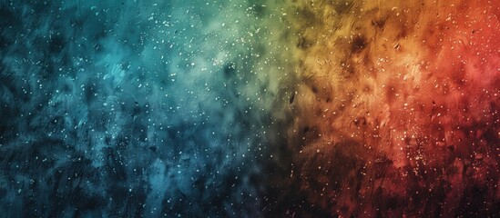 Aufkleber - Abstract background with a gradient color blend and grainy texture creating a noise effect that can be used as a copy space image