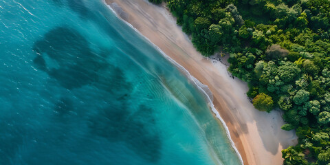 Canvas Print - beach and sea