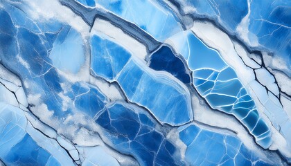 abstract blue ice natural stone texture luxury tile surface background